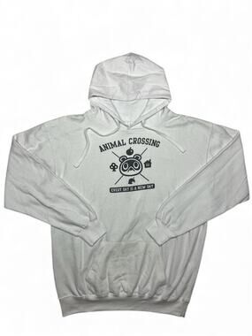 Animal Crossing Unisex Hoodie Size Large-New With Tags-Nintendo Licensed